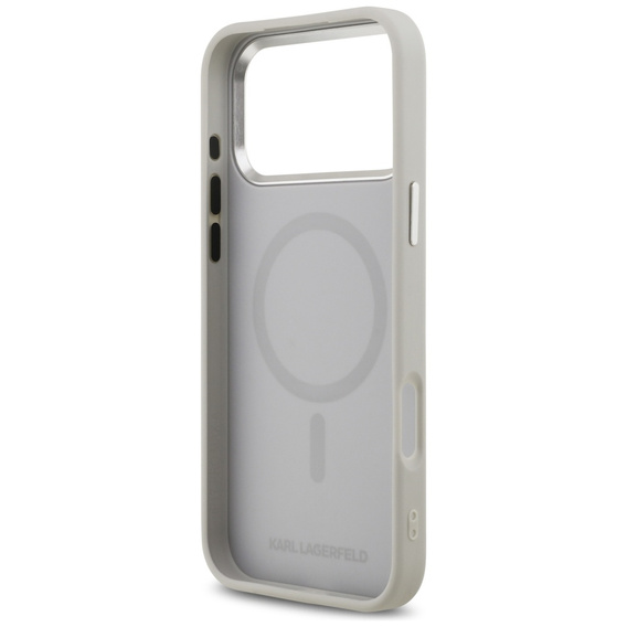 Karl Lagerfeld Karl & Choupette Pins MagSafe puzdro pre iPhone 17 Pro