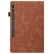 Puzdro pre Samsung Galaxy Tab S10 FE+ Plus, Classic, s priestorom pre stylus, čierne