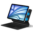 Puzdro s klávesnicou pre iPad Air 11" 2024, Magnetic Keyboard Touchpad, čierne