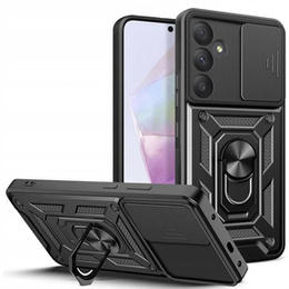 Obal na mobil pre Samsung Galaxy A15 4G / 5G, CamShield Slide, čierne