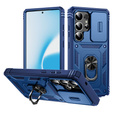 Puzdro pre Samsung Galaxy S25 Ultra, KickStand Camera Lens, modré