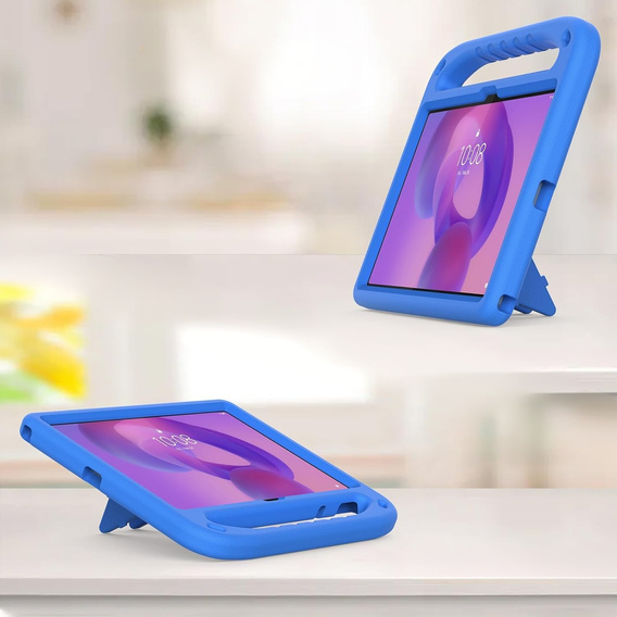 Detské puzdro pre Lenovo Tab M11, detské puzdro s rukoväťou, čierne