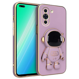 Obal na mobil pre Huawei Nova 10 4G, Astronaut, fialové