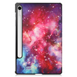 Puzdro pre Samsung Galaxy Tab S10 Lite / S10 FE / S9 FE, s chlopňou, galaxy