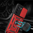 Obal na mobil pre Realme C71, CamShield Slide, červené