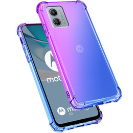 Puzdro pre Motorola Moto G53 5G, Gradient Dropproof, Fialová / modrá