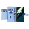 Klapkové puzdro pre OnePlus 12 5G, Wallet Zipper Pocket, modré