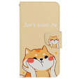 Klapkové puzdro pre Xiaomi Redmi 13C / Poco C65, Wallet, Akita Dog, krémový
