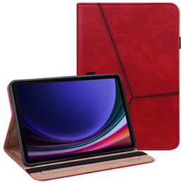 Puzdro pre Samsung Galaxy Tab S10 Lite / S10 FE / S9 FE / S9, Classic, s priestorom pre stylus, červené