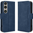 Klapkové puzdro pre Sony Xperia 1 VI, Card Slot, tmavomodré