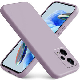 Obal na mobil pre Xiaomi Redmi Note 12 Pro+ 5G, Silicone Lite, fialové