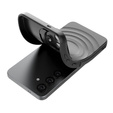Puzdro pre Samsung Galaxy S25, Ripple Kickstand, pre MagSafe, čierne