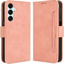 Klapkové puzdro pre Samsung Galaxy A16, Card Slot, ružové