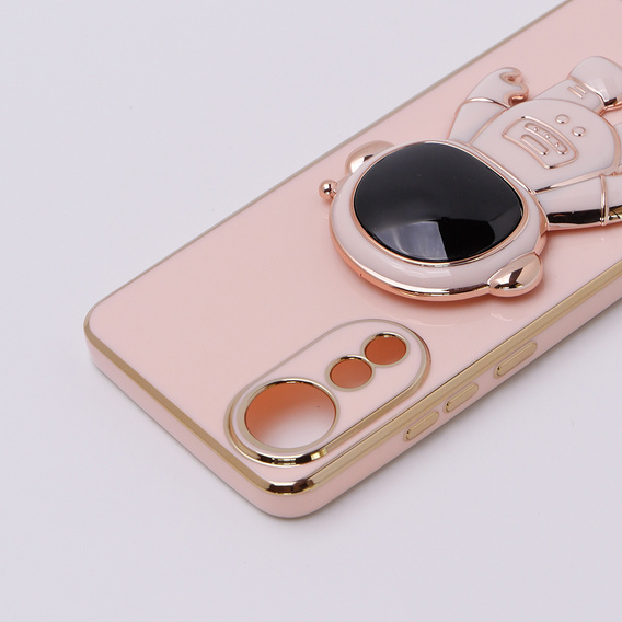 Obal na mobil pre Oppo A78 4G, Astronaut, ružové rose gold