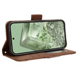 Klapkové puzdro pre Google Pixel 8A, Card Slot, hnedé