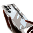 Puzdro pre Samsung Galaxy S25 Ultra, GKK Clear Case, so stylusom, priehľadné 
