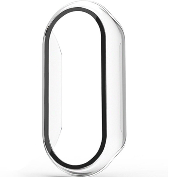 Puzdro 2v1 + tvrdené sklo pre Xiaomi Smart Band 10 / 9 / 8, čierne