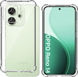 Puzdro pre Oppo Reno 14, vystužené, s ochranou fotoaparátu, priehľadné