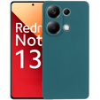 Obal na mobil pre Xiaomi Redmi Note 13 Pro 4G, Silicone Lite, tmavozelené