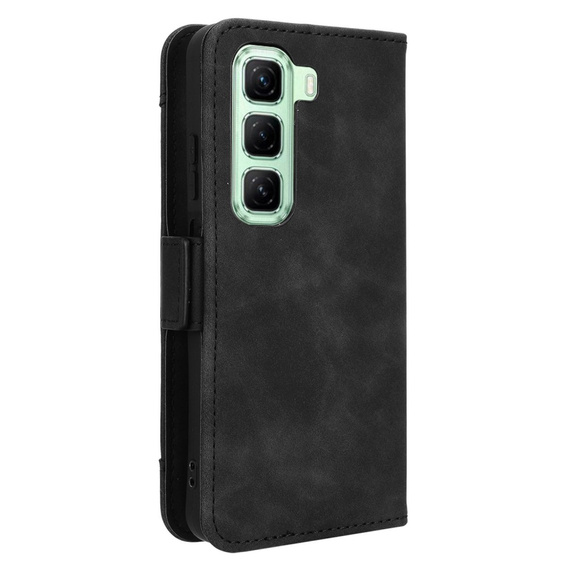 Klapkové puzdro pre Infinix Hot 50 4G, Card Slot, čierne