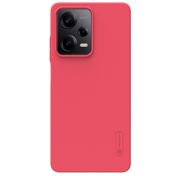 NILLKIN puzdro pre Xiaomi Poco X5 Pro 5G, Super Frosted Shield Case, červené
