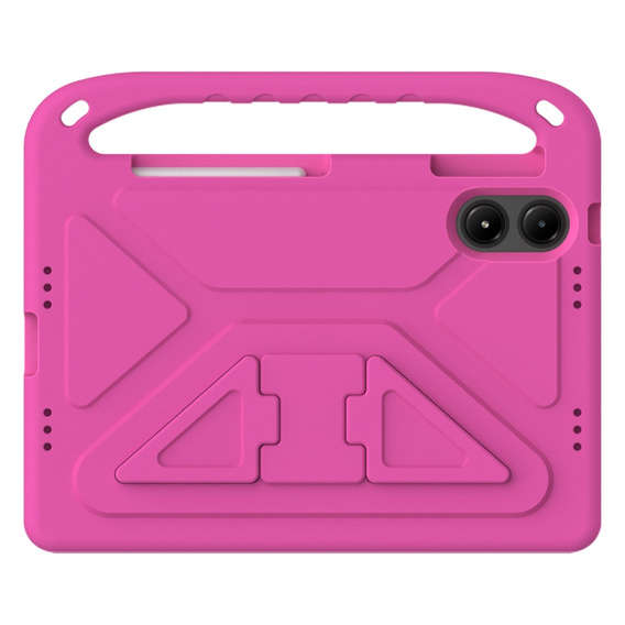 Detské puzdro pre Xiaomi Redmi Pad Pro / Xiaomi Poco Pad, s rukoväťou, ružové