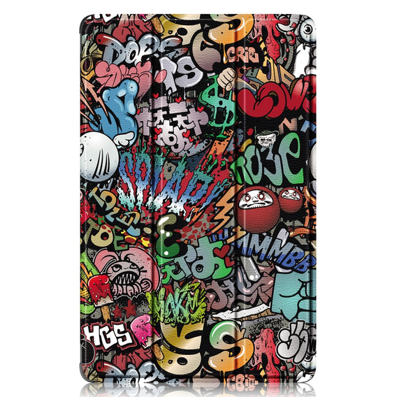 Puzdro pre Huawei MatePad SE 10.4 2022, Smartcase, graffiti