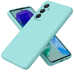 Obal na mobil pre Samsung Galaxy M55 5G, Silicone Lite, modré