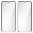 2x keramické hybridné sklo ERBORD pre iPhone XR / 11