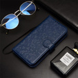 Flipové puzdro pre T Phone 3 5G, Wallet Rhombus, modré