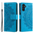 Klapkové puzdro pre Samsung Galaxy A34 5G, Mandala, modré