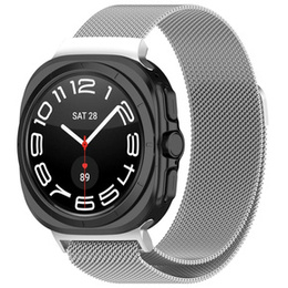 Milánsky náramok pre Samsung Galaxy Watch Ultra 47mm (2025 / 2024), strieborný