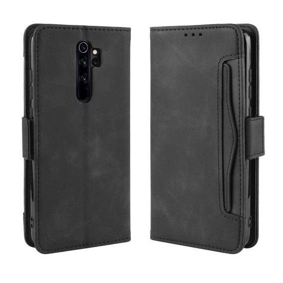 Klapkové puzdro pre Xiaomi Redmi Note 8 Pro, Card Slot, čierne