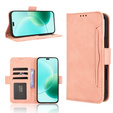 Klapkové puzdro pre Honor 400 Lite, Card Slot, ružové