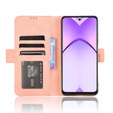 Klapkové puzdro pre Oppo A40 / Oppo A40m, Card Slot, ružové