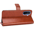 Klapkové puzdro pre Huawei Nova Y70 4G, Crazy Horse Wallet, hnedé