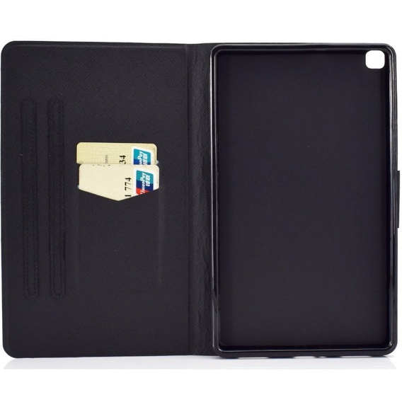 Obal na mobil pre Samsung Galaxy Tab A7 10.4 2020 T500 T505, butterflies, fialové