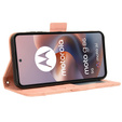 Klapkové puzdro pre Motorola Moto G86 Power 5G, Card Slot, ružové