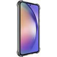 IMAK Obal na mobil pre Samsung Galaxy S23 FE, Dropproof, transparentné / čierne