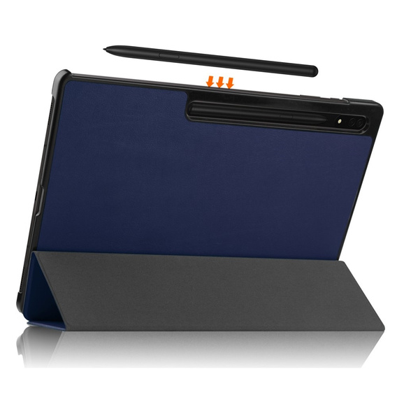 Puzdro pre Samsung Galaxy Tab S9 Ultra, Smartcase, modré