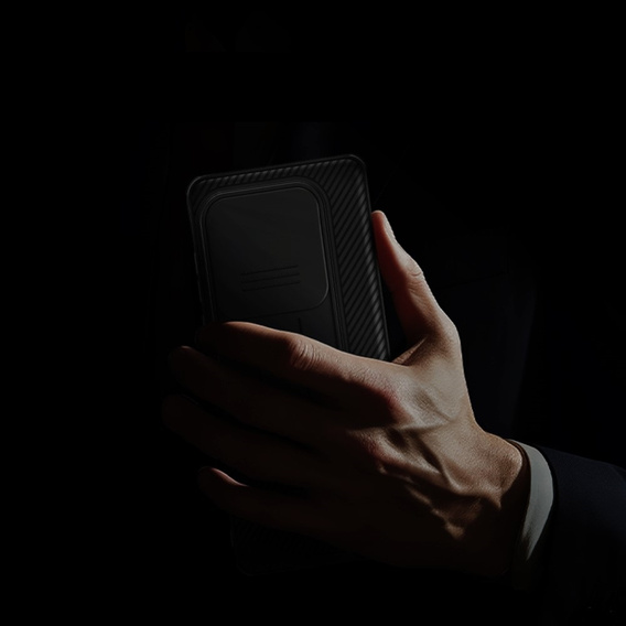 Puzdro pre OnePlus 13, pancierované Nillkin, CamShield Pro, čierne