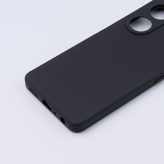 Obal na mobil pre Oppo A98 5G, Silicone Lite, čierne