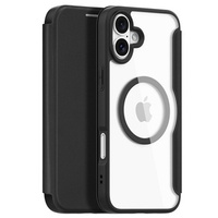 Dux Ducis Obal na mobil pre iPhone 16, Skin X Pro, MagSafe, čierne