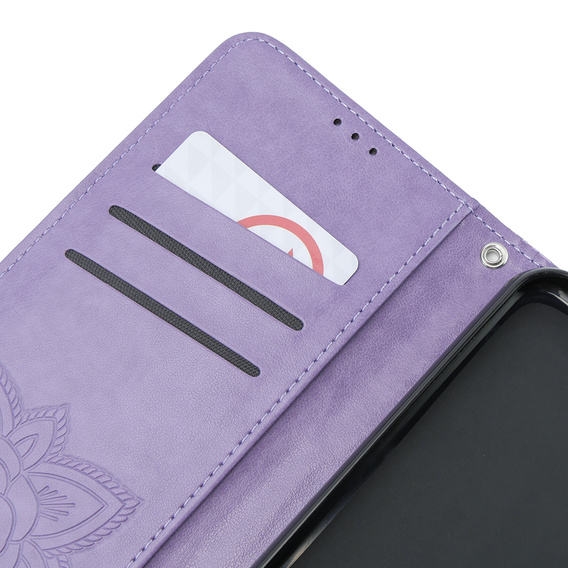 Klapkové puzdro pre Oppo A79 5G, Butterfly, fialové
