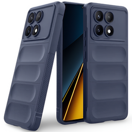 Obal na mobil pre Xiaomi Poco F6 Pro, Gaming Shockproof, tmavomodré