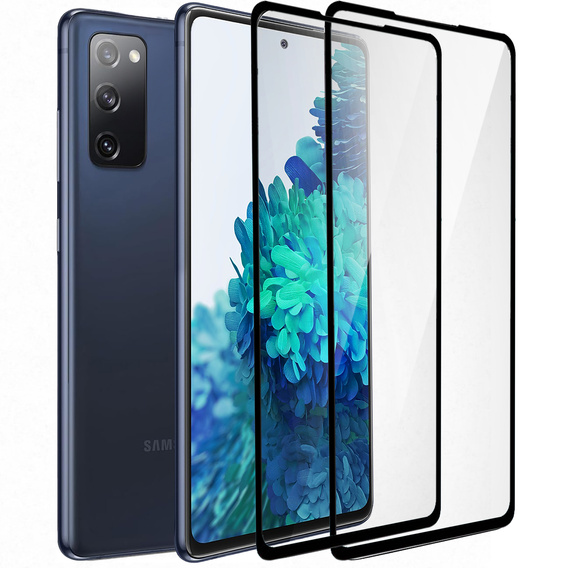2x tvrdené sklo pre Samsung Galaxy S20 FE, ERBORD 3D pre celý displej