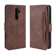 Klapkové puzdro pre Xiaomi Redmi Note 8 Pro, Card Slot, hnedé