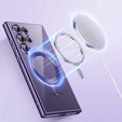 Puzdro pre Samsung Galaxy S25 Ultra, Electro MagSafe, fialové + sklo na displej