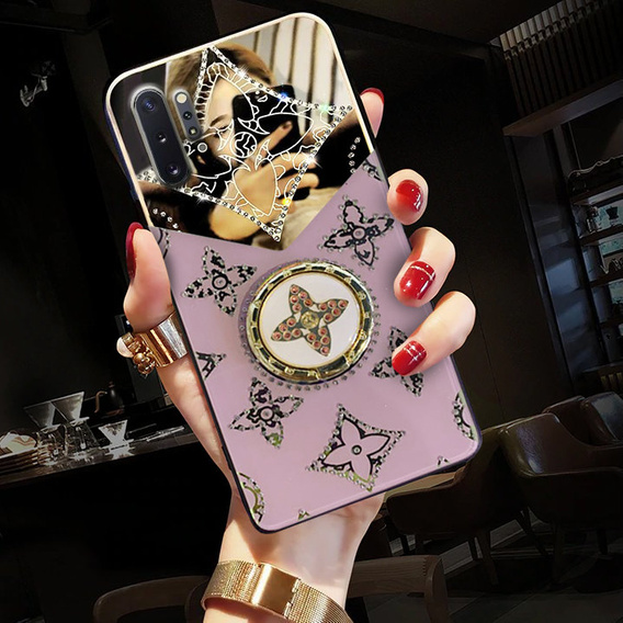 Fashion Obal na mobil pre Samsung Galaxy Note 10 Plus, fialové