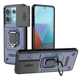 Puzdro pre Xiaomi Redmi Note 13 Pro 5G, KickStand Camera Lens, modré